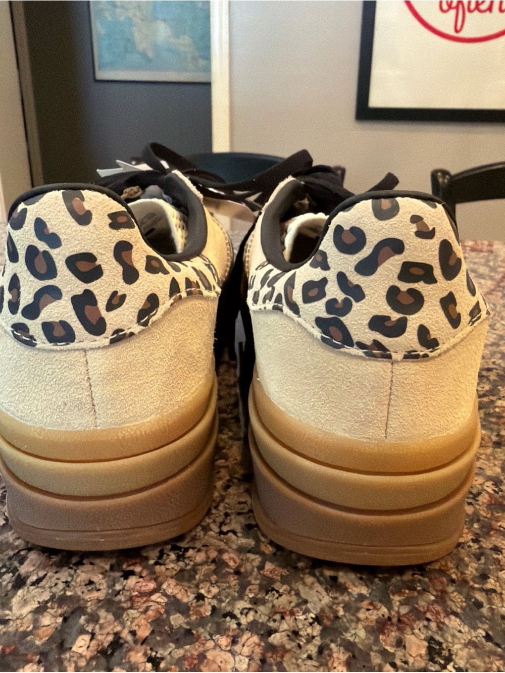 Adidas Gazelle Bold Women’s Size 5 Animal Print - Picture 5 of 5